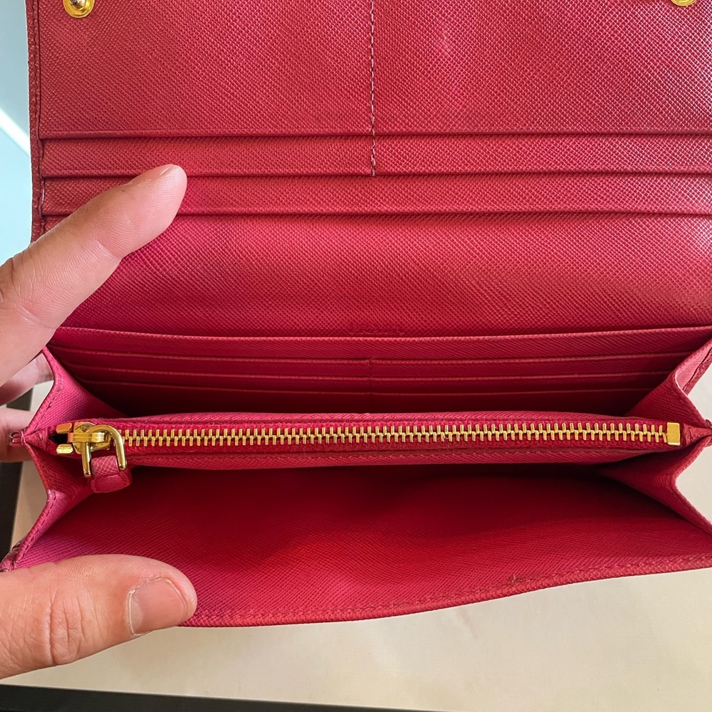 Prada Pink Wallet - Picture 9 of 11